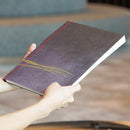 [문구] 노트북 보름달 (자주색) | 카라 카미 (일본 종이) ｜ keibifugetsu