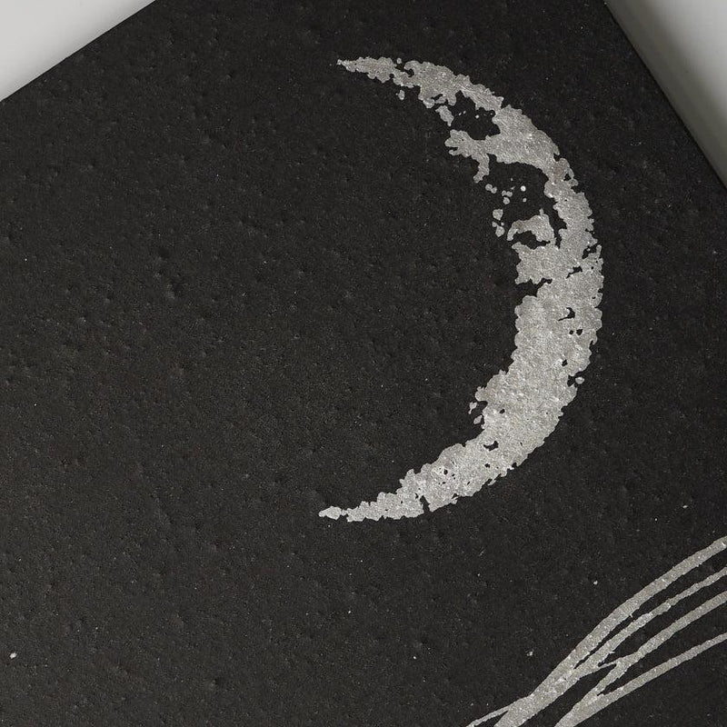 [Artpanel] 초승달 (검은 색) A3 | 카라 카미 (일본 종이) ｜ keibifugetsu