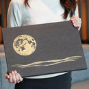 [Artpanel] 보름달 (검은 색) A3 | 카라 카미 (일본 종이) ｜ keibifugetsu