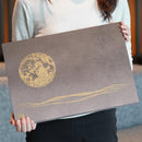 [ARTPANEL] FULL MOON (PURPLE) A3 | KARAKAMI (JAPANESE PAPER)｜KEIBIFUGETSU