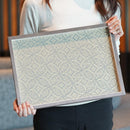 [ARTPANEL] FULL MOON (PURPLE) A3 | KARAKAMI (JAPANESE PAPER)｜KEIBIFUGETSU