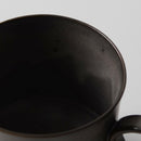 [MUG (CUP)] MATTE (SQUARE) GRAY | KYOTO-KIYOMIZU WARE | FUUU