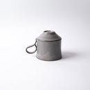 [MUG (CUP)] MATTE (SQUARE) GRAY | KYOTO-KIYOMIZU WARE | FUUU