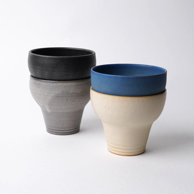 [Cup] ชุดถ้วย 4 ชุดสี | Kyoto-Kiyomizu Ware | ฟูวู