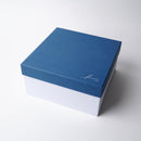 [BOWL] MATTE (M) BLUE PAIR SET | KYOTO-KIYOMIZU WARE | FUUU