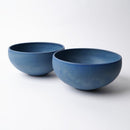 [BOWL] MATTE (M) BLUE PAIR SET | KYOTO-KIYOMIZU WARE | FUUU