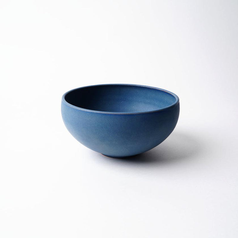 [그릇] 무광택 (M) 파란색 쌍 세트 | kyoto-kiyomizu ware | 푸우