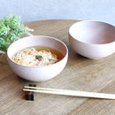 [BOWL] HIBIKI (M) RED PAIR SET | KYOTO-KIYOMIZU WARE | FUUU