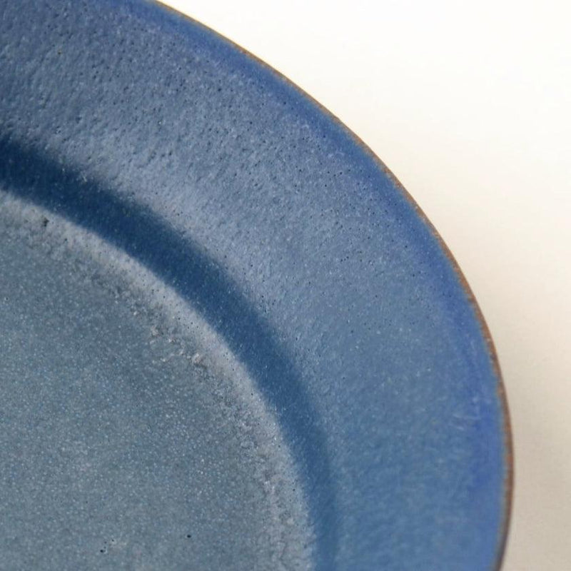 [菜]磨砂輪板圓形（m）藍色|京都 - 基約米祖|富烏