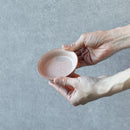 [SMALL DISH] HIBIKI RIM PLATE ROUND (SS) RED PAIR SET | KYOTO-KIYOMIZU WARE | FUUU