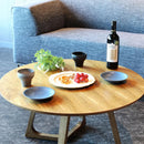 [DISH] MATTE PLATE ROUND (S) BLUE | KYOTO-KIYOMIZU WARE | FUUU