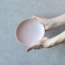 [DISH] HIBIKI PLATE ROUND (S) RED | KYOTO-KIYOMIZU WARE | FUUU