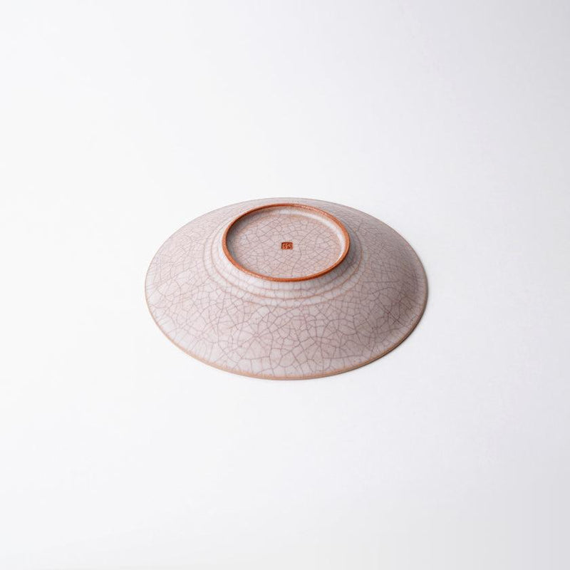 [접시] Hibiki Plate Round (S) 빨간색 | kyoto-kiyomizu ware | 푸우