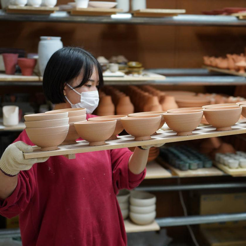 [컵] 스태킹 컵 4 색 세트 | kyoto-kiyomizu ware | 푸우