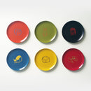 [SMALL DISH] UNSOUDO WOODBLOCK PRINT ANIMAL SERIES | LACQUERWARE | ISUKE