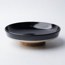 [DISH SET] KOROMO 4-PIECE SET (PLATE, BOWL, SAKE CUP, CUP) | LACQUERWARE | ISUKE