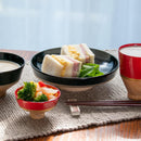 [DISH SET] KOROMO 4-PIECE SET (PLATE, BOWL, SAKE CUP, CUP) | LACQUERWARE | ISUKE