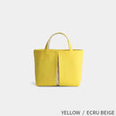 [TOTE BAG] OUGI PLEATS CANVAS YS | FABRIC ART | KOSHO