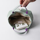 [TOTE BAG] OUGI PLEATS CANVAS YS | FABRIC ART | KOSHO