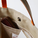 [TOTE BAG] OUGI PLEATS CANVAS YT | FABRIC ART | KOSHO