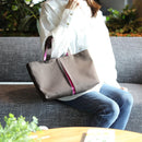 [กระเป๋า Tote] OUGI PELEATS CANVAS YM | ศิลปะผ้า Kosho