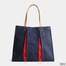 [TOTE BAG] OUGI DENIM WH | FABRIC ART | KOSHO