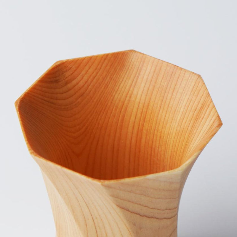 [杯]八角形扭曲的Masu（L）|木工|基諾 - 薩基