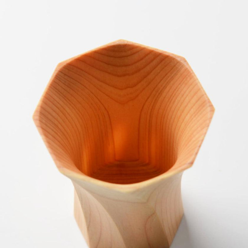 [杯]八角形扭曲的Masu（S）|木工|基諾 - 薩基