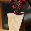[VASE] FLOWER VASE (6FACES) | WOODWORKING | KINO-SACHI