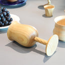 [GLASS] PAIR OF WINE GLASSES (FOR OUTDOOR USE) | WOODWORKING | KINO-SACHI