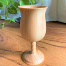 [GLASS] PAIR OF WINE GLASSES (FOR OUTDOOR USE) | WOODWORKING | KINO-SACHI