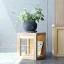 [ชั้นวาง] Kumiko S (9 สี่เหลี่ยมด้านหนึ่ง) | งานไม้ Kino-sachi