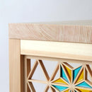 [ชั้นวาง] Kumiko M (ทั้งสองด้านเป็น Kumiko) | งานไม้ Kino-sachi