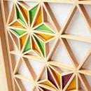 [ชั้นวาง] Kumiko M (มีสีด้านหนึ่ง) | งานไม้ Kino-sachi