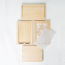 [ชั้นวาง] Kumiko M (ไม่มีสีอยู่ด้านหนึ่ง) | งานไม้ Kino-sachi