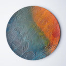 [大板（拼盤）]海浪|印刷和Kyo-Yuzen雕刻| Sansai Studio