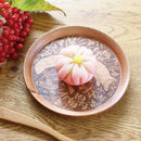 [SMALL DISH] FOX AND AUTUMN GRASSES | PRINTING AND KYO-YUZEN ENGRAVING| SANSAI STUDIO