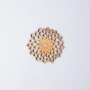 [COASTER] CHRYSANTHEMUM | PRINTING AND KYO-YUZEN ENGRAVING| SANSAI STUDIO