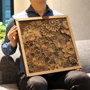 [ARTPANEL] CHRYSANTHEMUM | PRINTING AND KYO-YUZEN ENGRAVING| SANSAI STUDIO