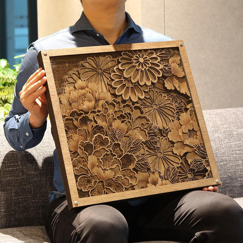 [Artpanel] Chrysanthemum | การพิมพ์และการแกะสลัก Kyo-Yuzen | Sansai Studio