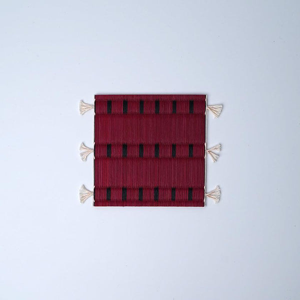[Coaster] ชุด 4 (สีแดง) | Tatami | Tatamiya Tatsuzo