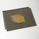 [墊子套] 4個杯墊（黃色）和2個位置墊（藍色）| tatami | Tatamiya Tatsuzo