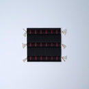 [墊子套] 4個杯墊（黑色）和2個位置墊（紅色）| tatami | Tatamiya Tatsuzo