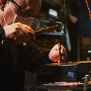 [TRAY] KITAYAMA LACQUER (LIGHT BROWN) | KYO BUTSUDAN|IWATA HOURAIYA