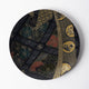 [PLATE] ROUND NAVY | NISHIJIN TEXTILES| EMURA SHOUTEN
