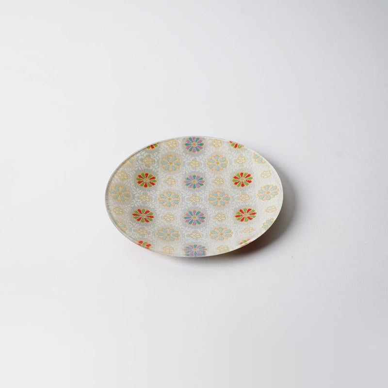 [板]圓形菊花| Nishijin紡織品| Emura大喊