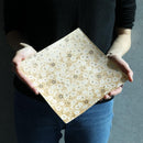 [จาน] ดอกไม้สีทองสี่เหลี่ยมจัตุรัส | Nishijin Textiles | Emura Shouten