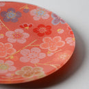 [PLATE] ROUND PLUM | NISHIJIN TEXTILES| EMURA SHOUTEN