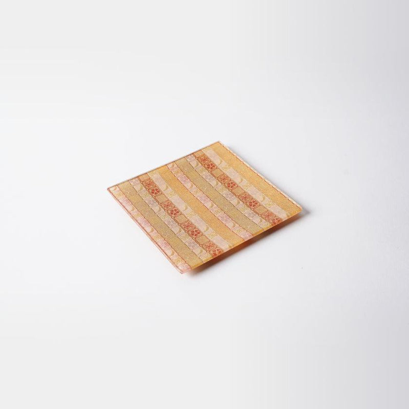[플레이트] Square Kagetsu | Nishijin Textiles | 에 무라 쇼 텐