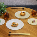 [ชุดแผ่น] รอบ 22 ซม. ชุดทองและเงินคู่ | Nishijin Textiles | Emura Shouten